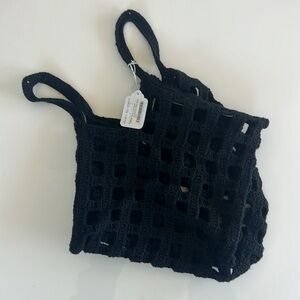 Lauren Manoogian Crochet Grid Bag